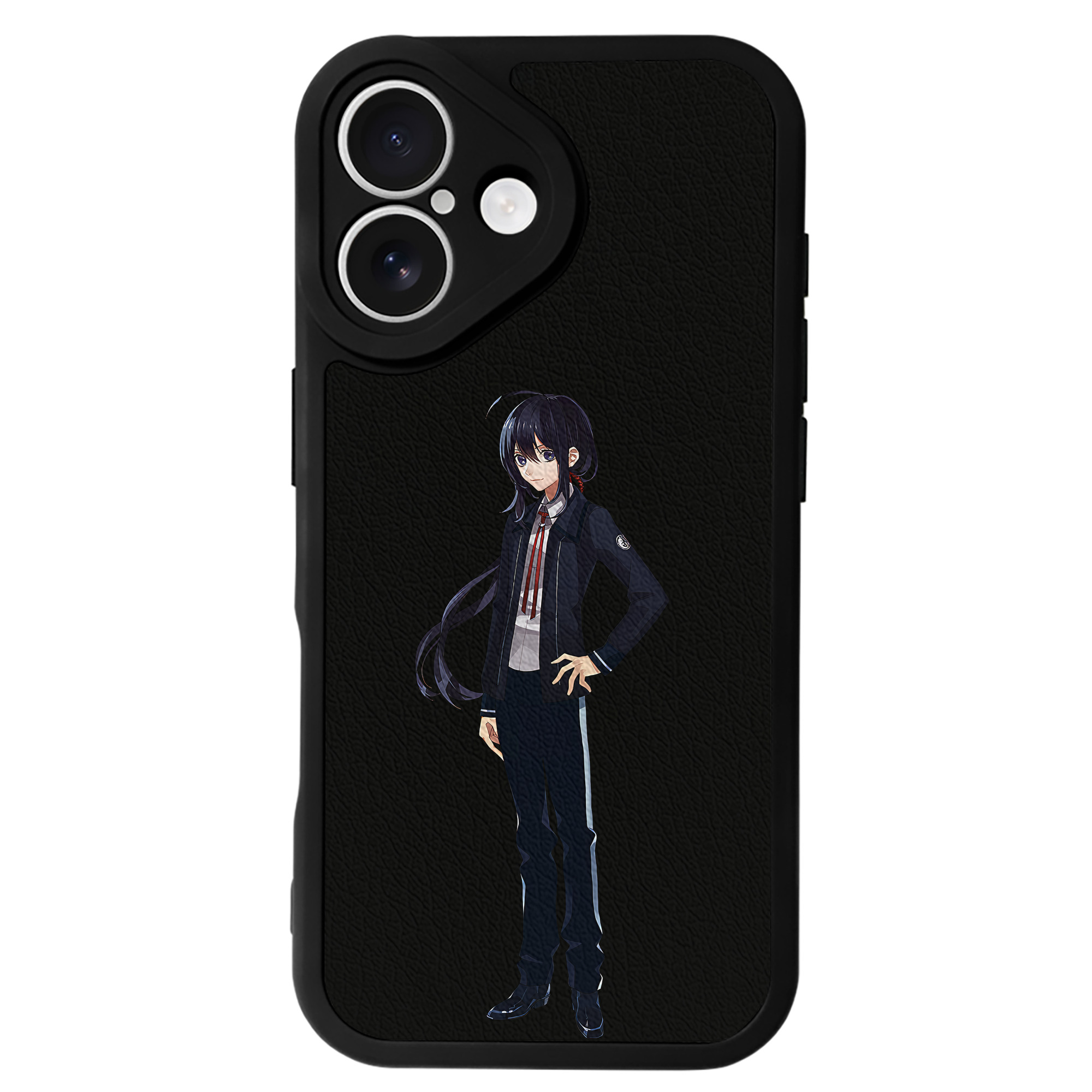 （画像用） 刀剣乱舞 Touken Ranbu 【iPhone 16シリーズ対応】シリコンスマホケース（レザー調） 材質：シリコン